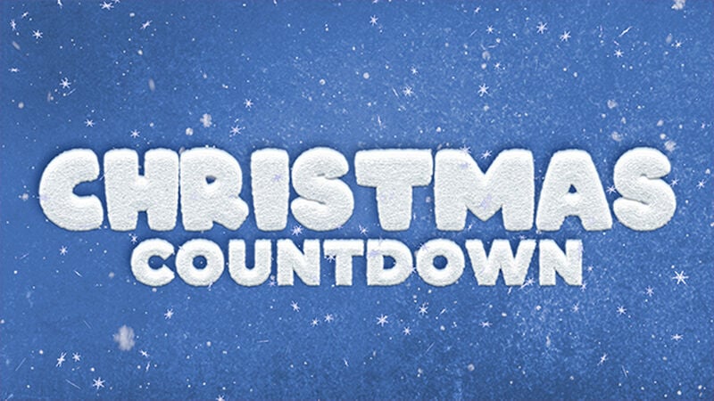 Blue Snow LoFi Christmas Countdown
